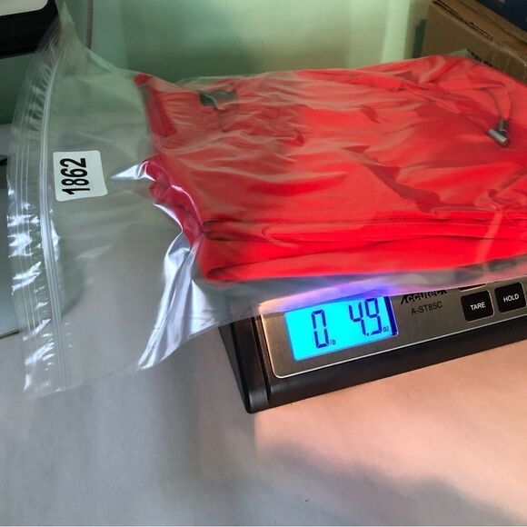 Ann Taylor Orange Sleeveless Blouse Scrunch Neck Tie Flowy Side Slits Small - Picture 6 of 6